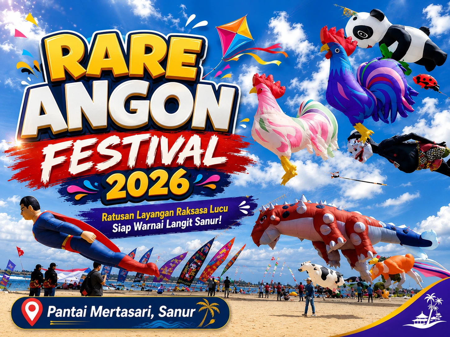 Rare Angon Festival 2026 dan Wajah Baru Sanur